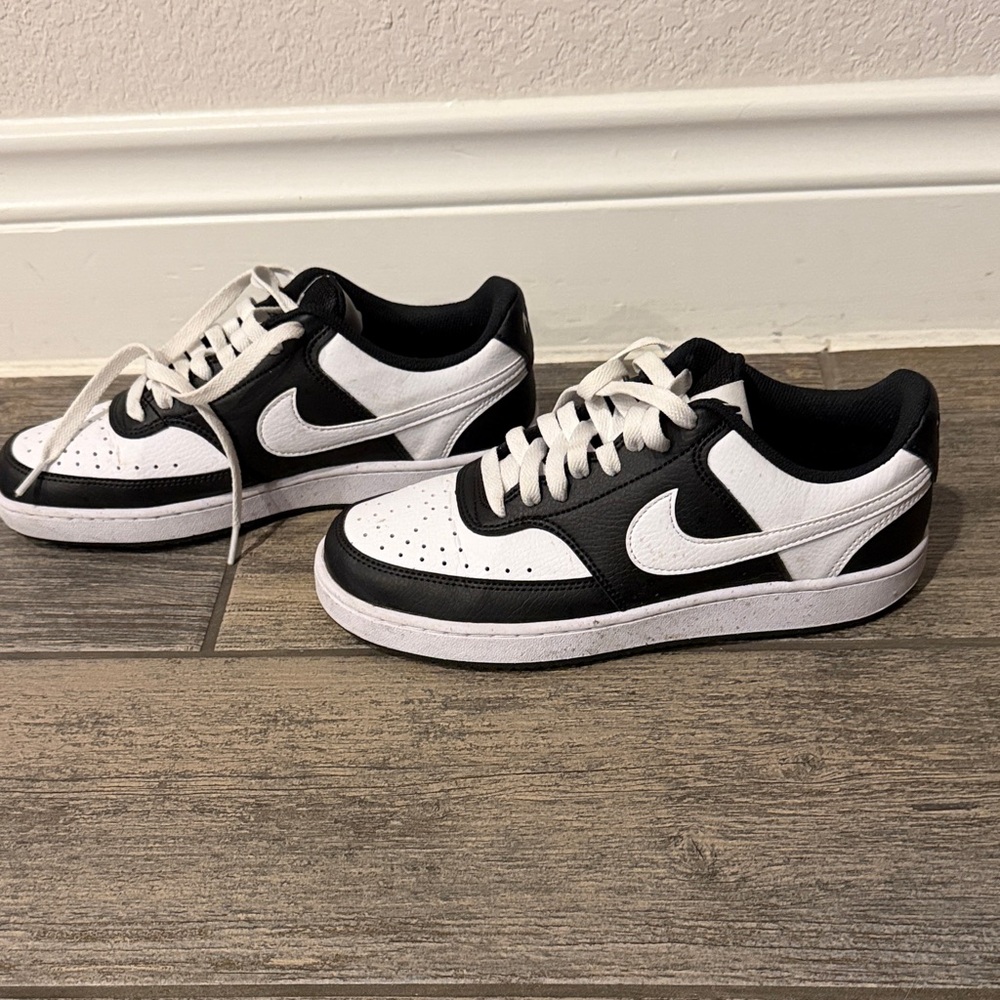 Black and White Sneakers